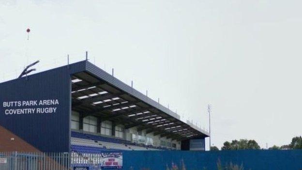 Coventry Rugby Club's Butts Park Arena has been home to the Bears since 2004 - and will be to the Hurricanes too