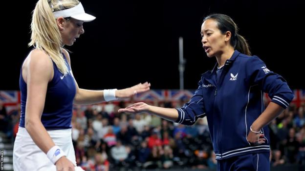 Katie Boulter and Anne Keothavong