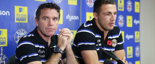 Mike Ford and Sam Burgess