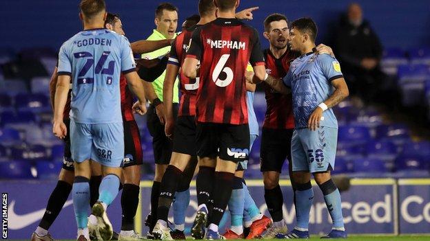 Championship: Coventry City 1-3 AFC Bournemouth - Dan Gosling brace sends  Cherries top - BBC Sport