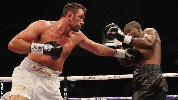 Hughie Fury To Face Joseph Parker For Wbo Heavyweight Title In New Zealand In May Bbc Sport