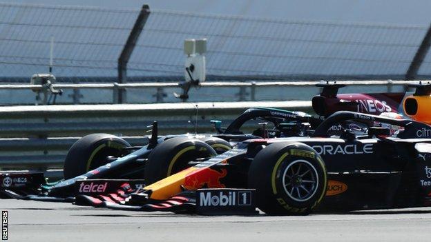 F1: Hamilton wins 'hollow' eighth British Grand Prix after Verstappen  collision