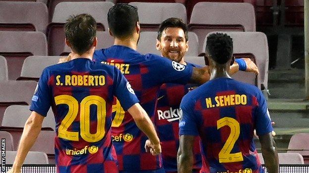 Barcelona 3-1 Man Utd - BBC Sport