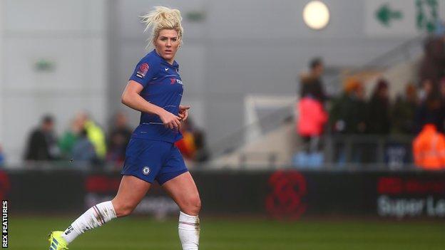 Millie Bright played 90 minutes for Chelsea on Sunday in the FA Cup