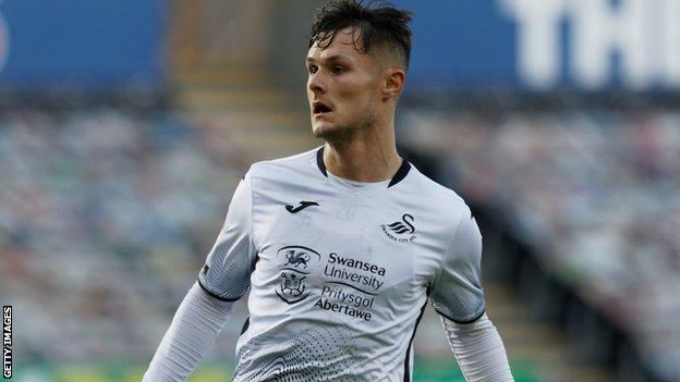 Liam Cullen: Swansea City forward tests positive for Covid-19 - BBC Sport