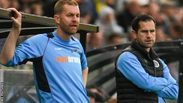 AFC Wimbledon 3-2 Harrogate Town - BBC Sport