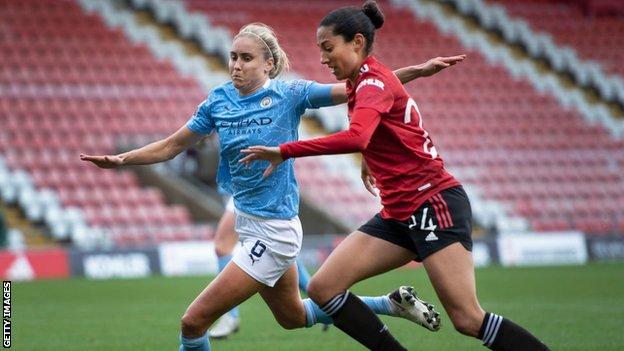 Steph Houghton and Christen Press