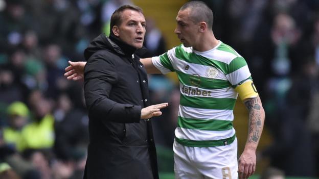 Scott Brown: Brendan Rodgers says Craig Levein ‘obsessed’ with Celtic captain