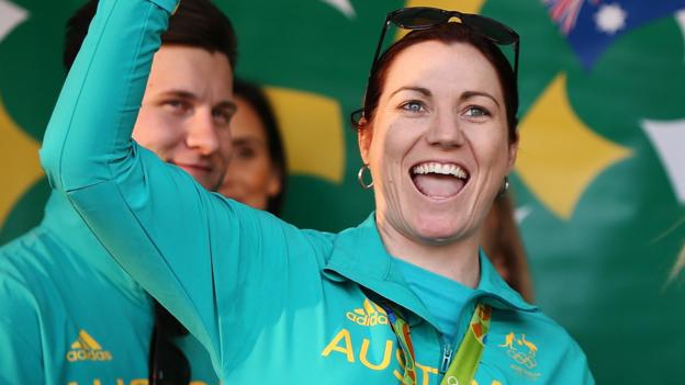 Anna Meares Australian Cyclist Retires With Six Olympic Medals Bbc Sport 