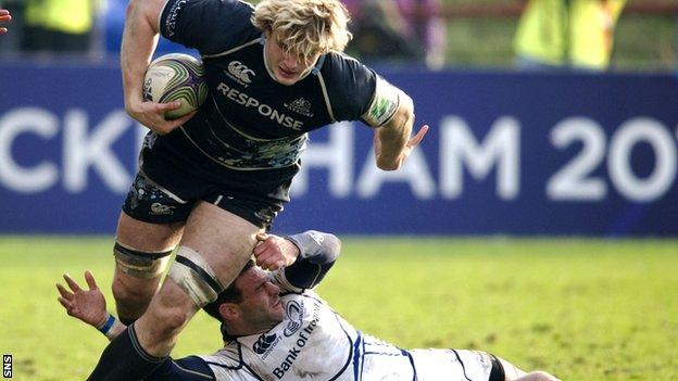 Richie Gray made his name with first club Glasgow Warriors