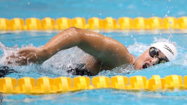 Grace Harvey in action