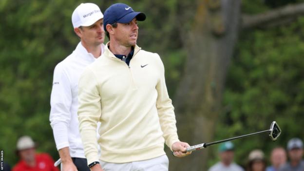 Rory McIlroy and Justin Rose