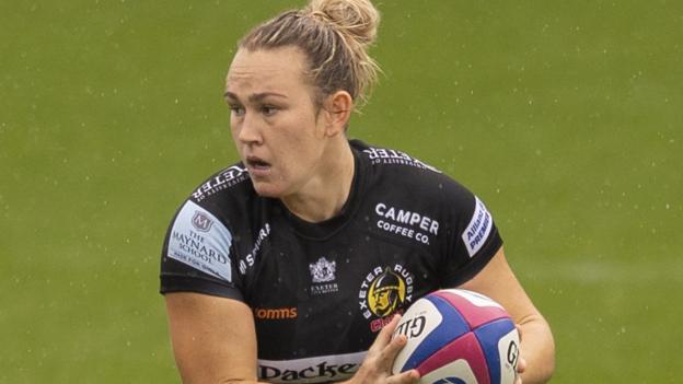 Liv McGoverne playing for Exeter