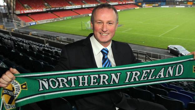 Michael O'Neill was appointed Northern Ireland manager in December 2011