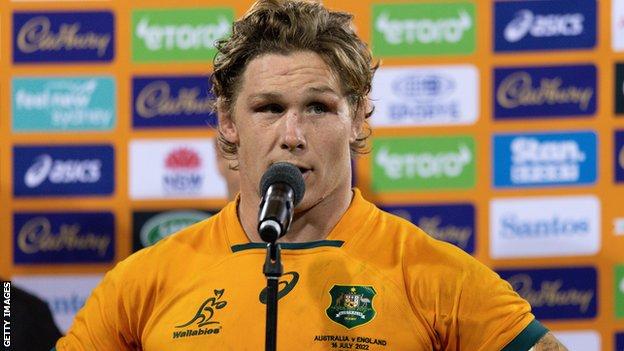 Michael Hooper was Australia captain before prop James Slipper took over earlier in 2022