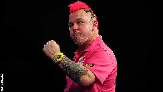 Premier League Darts: Peter Wright goes top after win in ...