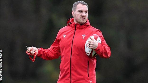 Wales defence coach Gethin Jenkins played 129 internationals for Wales and five Tests for the British and Irish Lions