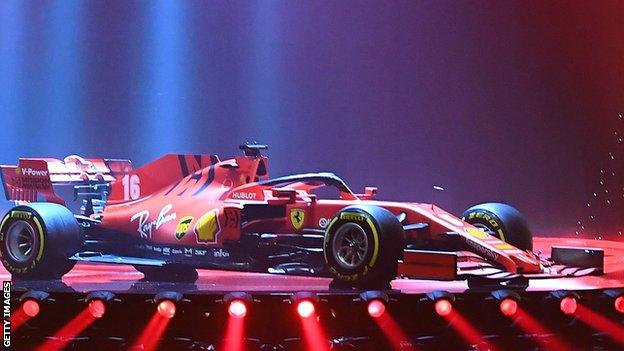 Ferrari's car for the 2020 Formula 1 season