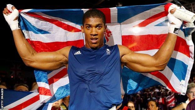 2012 Olympic boxing champion Anthony Joshua