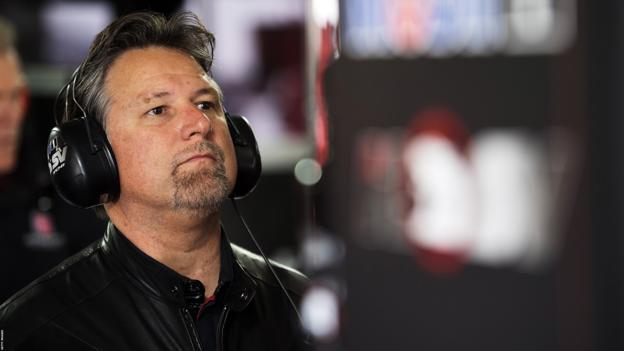 Andretti Autosport's Michael Andretti during an IndyCar race