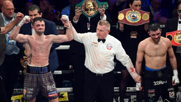 Josh Taylor secured a controversial points win over Jack Catterall in February 2022