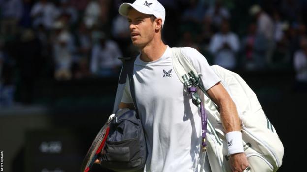 Andy Murray astatine  Wimbledon