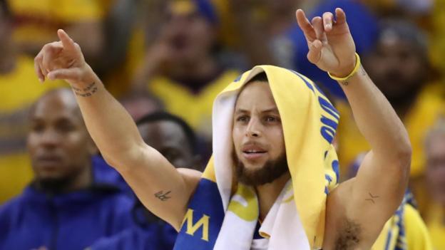 NBA: Golden State Warriors rout Houston Rockets to force series decider - BBC Sp...