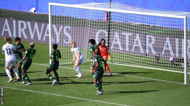 Alexandra Popp's goal against Nigeria