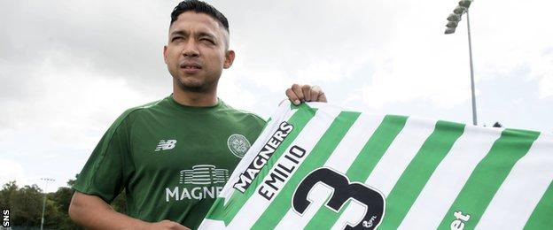 Emilio Izaguirre is back with Celtic