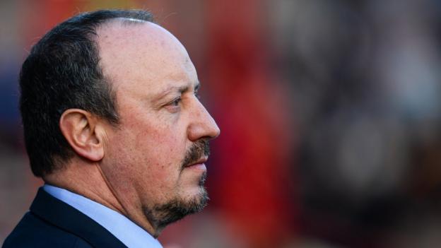 Everton manager Rafael Benitez