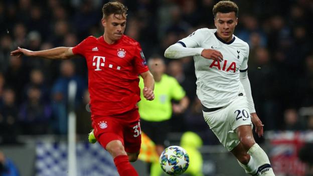 Bayern Munich v Tottenham Hotspur: Harry Kane to be rested for Champions League game