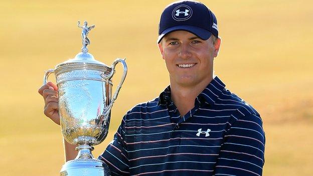 Jordan Spieth: US Open winner believes 'golf is in young hands' - BBC Sport