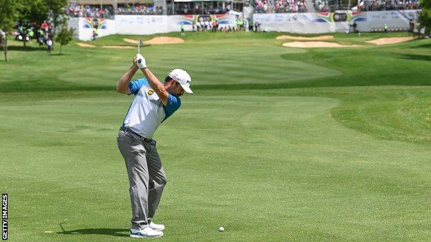 South African Open Louis Oosthuizen Wins At Home In Johannesburg Bbc Sport