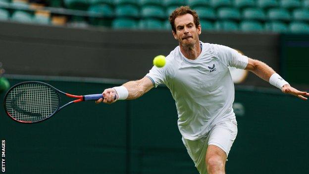 Two-time champion Andy Murray is due to face Australia's James Duckworth in the first round of Wimbledon on Monday