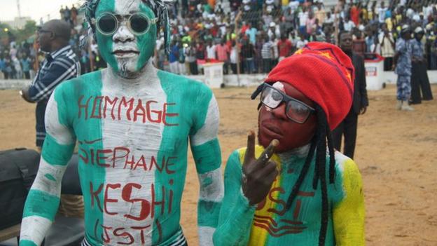 Fans pay tribute to Keshi