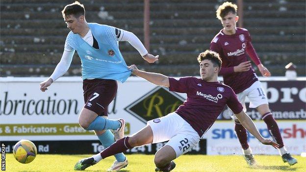 Hearts again struggled in front of goal