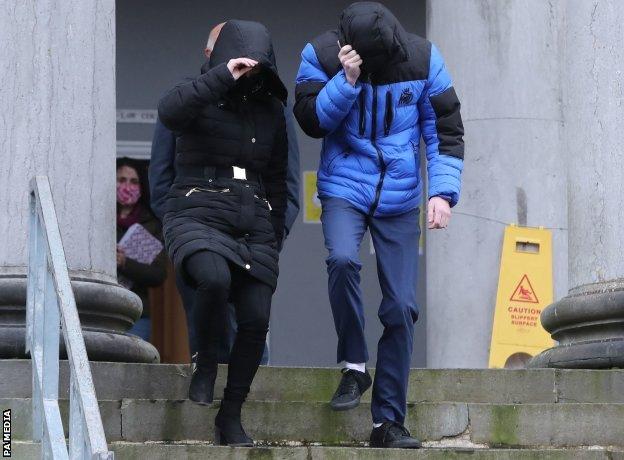 Patrick O'Brien leaves Tralee District Court after the hearing