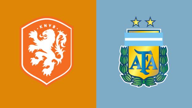 Netherlands v Argentina graphic