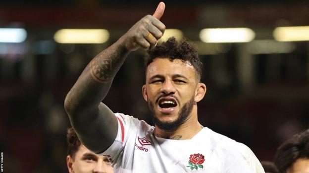 England and Northampton Saints forward Courtney Lawes