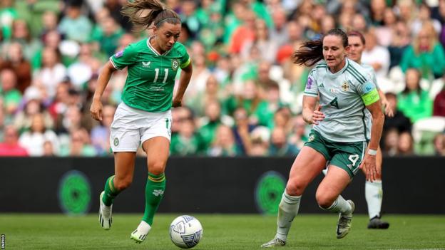 The Republic of Ireland beat Northern Ireland 3-0 in the reverse fixture in Dublin in September