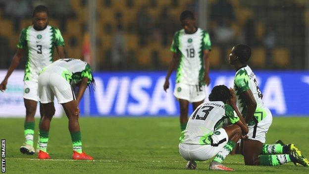 Les joueuses nigérianes réfléchissent à leur sortie de la Coupe du monde féminine U17