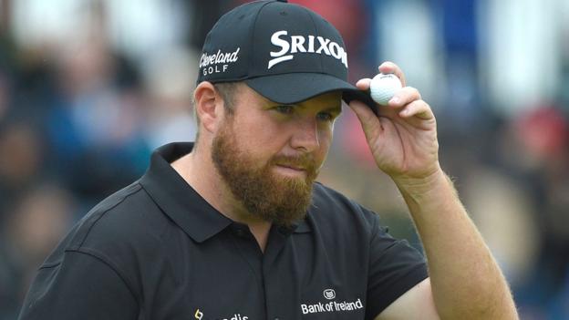 The Open 2019: Shane Lowry shares lead at Royal Portrush - BBC Sport