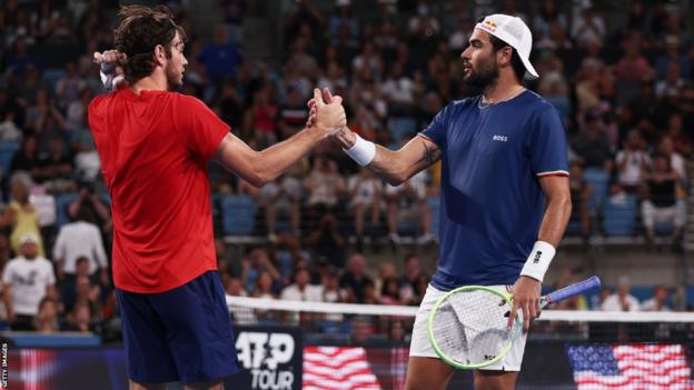 Taylor Fritz and Matteo Berrettini