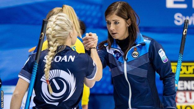 Muirhead's rink slipped to an 11-4 defeat to the Olympic champions