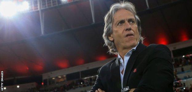 Flamengo manager Jorge Jesus