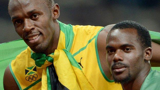 Usain Bolt & Nesta Carter