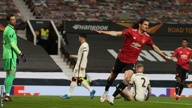 Manchester United 6 2 Roma United Win Eight Goal Thriller In Europa League Semi Final Bbc Sport