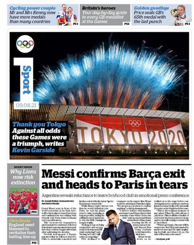 Monday's i newspaper