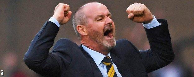 Steve Clarke started his reign as Scotland manager with a win