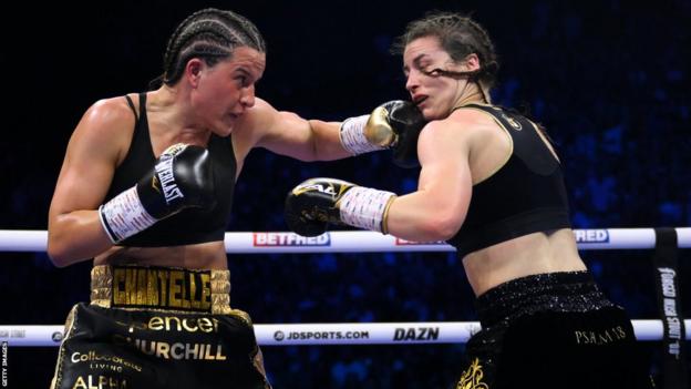Katie Taylor and Chantelle Cameron